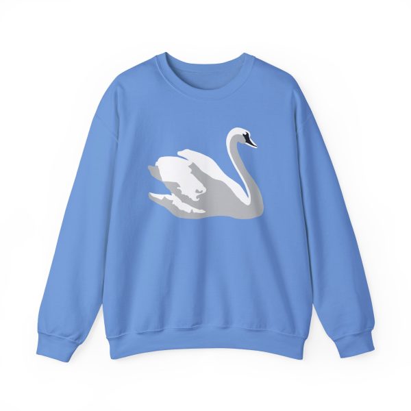 Lana Del Rey Blue Cropped Swan Unisex Heavy Blend™ Crewneck Sweatshirt