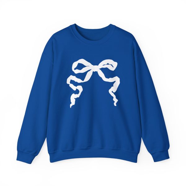 Lana Del Rey Blue Cropped Ribbon Unisex Heavy Blend™ Crewneck Sweatshirt