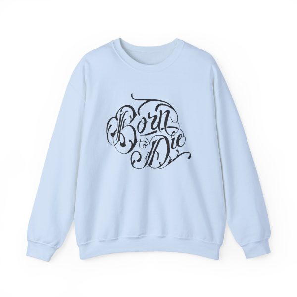 Lana Del Rey Blue Cropped Born To Die Unisex Heavy Blend™ Crewneck Sweatshirt
