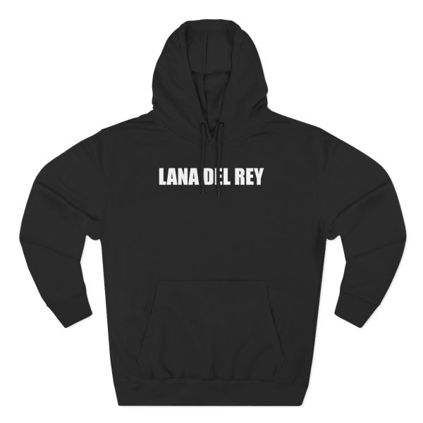 Lana Del Rey Logo Three-panel Fleece Hoodie